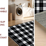 Artful Gray and White Medallion(Black)