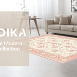 Elegant Toned Patterned Textile(Beige)