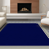 Sophisticated Geometric Tiled Aesthetic(Blue)