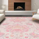 Trendy Flower Shaped Decor Accent(Pink)