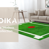 Sporty Circular Stitch Motif(Green)