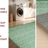 Modern Earthy Geometric Flair(Green)