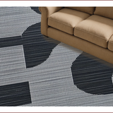 Modern Geometric Border Design(Gray)