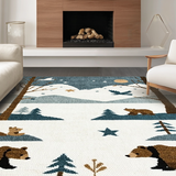 Warm Inviting Nature Inspired Decor(Blue)