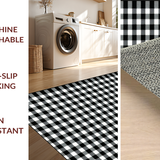 Vibrant Traditional Plaid Visual Harmony(Black)
