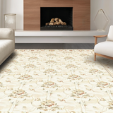 Inviting Warm Toned Floral Design(Beige)