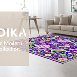 Artful Purple and Green Harmony(Purple)