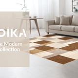 Mid Century Neutral Geometric Charm(Beige)