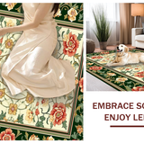 Contemporary Symmetrical Floral Elements(White)