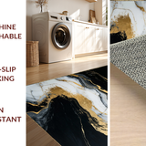 Minimalist Luxe Marble Effect(Black)