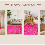Vibrant Pink Western Charm(Pink)