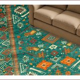 Chic Distressed Ethnic(Green)