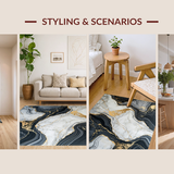 Minimalist Abstract Swirl Artistry(Black)