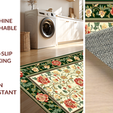 Contemporary Symmetrical Floral Elements(White)
