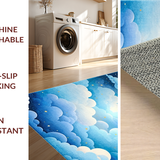 Fun Abstract Fluffy Element Arrangement(Blue)