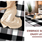 Elegant Farmhouse Checkered Texture(Black)