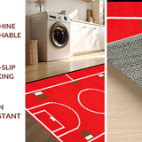 Contemporary Playful Sports Imagery(Red)