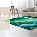 Whimsical Celestial Dreamscape Design(Green)