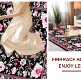 Dynamic Floral Geometry Theme(Black)
