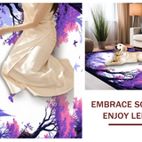 Enchanting Hummingbird Dreamscape(Purple)