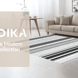 Sophisticated Tiled Patterned Appeal(Black)