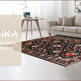 Chic Artistic Black Blossom Design(Black)