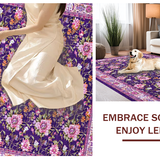 Playful Shag Petal Design(Purple)