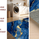 Modern Textured Geometric Fusion(Blue)