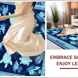 Tropical Turtle Geometric Delight(Blue)