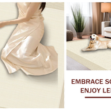 Contemporary Natural Tones with Herringbone(Beige)