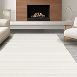 Elegant Cream and Gray Geometric Motif(Beige)