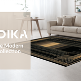 Contemporary Bold Patterned(Beige)