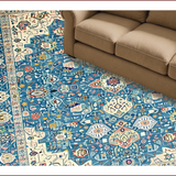 Elegant Light Blue Geometric Arrangement(Blue)