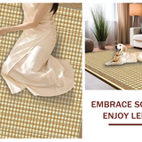 Sleek Minimalist Herringbone Style(Beige)