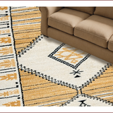 Neutral Beige Tribal High Traffic(Beige)
