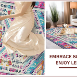Modern Abstract Patterned Delight(White)