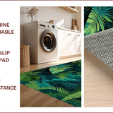 Tropical Floral Textured Elegance(Green)
