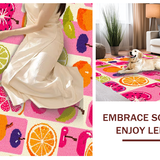 Brightly Colored Fun Fruit Display(Pink)