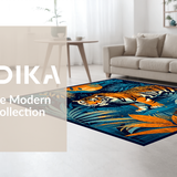 Chic Tropical Botanical Theme(Blue)