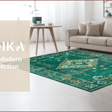 Rustic Ethnic Patterned Delight(Blue)