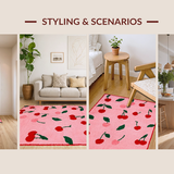 Charming Cartoon Cherry Illustration(Pink)