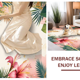 Tropical Vintage Floral Motif(Pink)