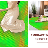 Abstract Colorful Vortex Illusion(Green)