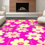 Unique Tufted Floral Expression(Pink)