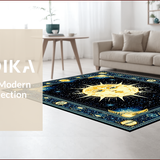 Mystical Solar Starry Motif(Gold)