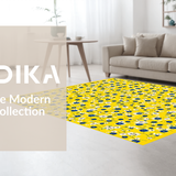 Cheerful Sunflower Shaggy Accent(Yellow)