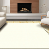 Elegant Greek Key Geometric Motif(Beige)
