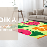 Cute Retro Inspired Fruity Motif(Green)