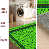 Elegant Shamrock Patterned Accent(Green)