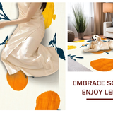 Vibrant Playful Scandinavian Motif(White)